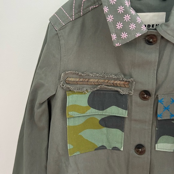 NWT Boden Islington Camo Jacket Size 0 XS - Picture 4 of 15